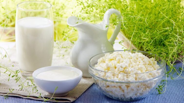 lehké mléčné výrobky